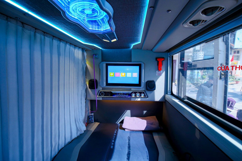 XE BUS SAPA VỀ HÀ NỘI (CABIN ĐÔI)