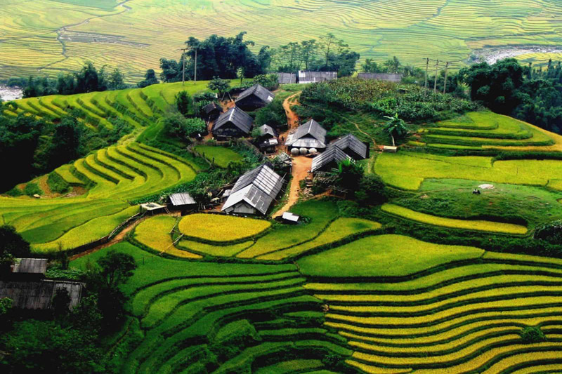 Sapa trekking tour 3 days 2 nights (2 nights at hotel in Sapa)